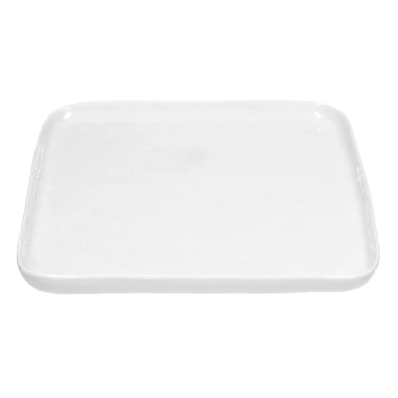 Grande assiette Porcelino carrée