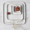 Grande assiette carrée