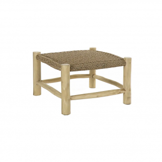 Table basse en bois tressé...