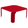 Table d’appoint Bebop en acier - Coquelicot