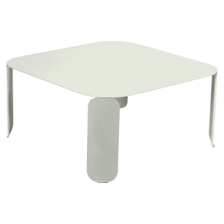 Table d’appoint Bebop en acier - Gris Argile