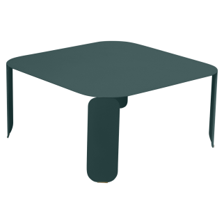 Table d’appoint Bebop en acier - Gris Orage