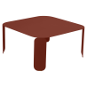 Table d’appoint Bebop en acier - Ocre Rouge