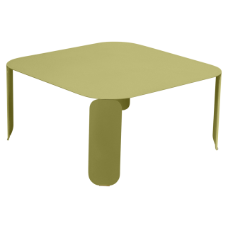 Table d’appoint Bebop en acier - Vert Tilleul