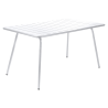 Table aluminium LUXEMBOURG - Blanc Coton