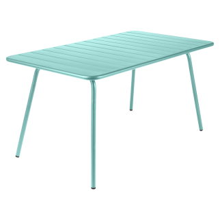 Table aluminium LUXEMBOURG - Bleu Lagune