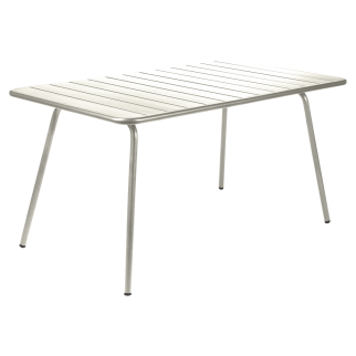 Table aluminium LUXEMBOURG - Gris Argile