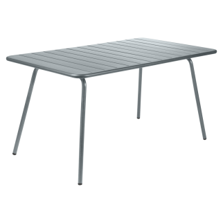 Table aluminium LUXEMBOURG - Gris Orage