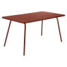 Table aluminium LUXEMBOURG - Ocre Rouge