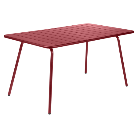 Table aluminium LUXEMBOURG - Piment