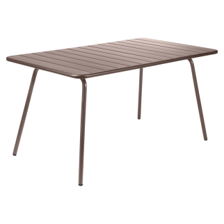 Table aluminium LUXEMBOURG - Rouille