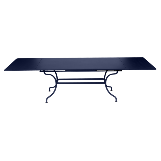 Table acier ROMANE – 2m/3m x 1m - Bleu Abysse