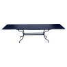 Table acier ROMANE – 2m/3m x 1m - Bleu Abysse