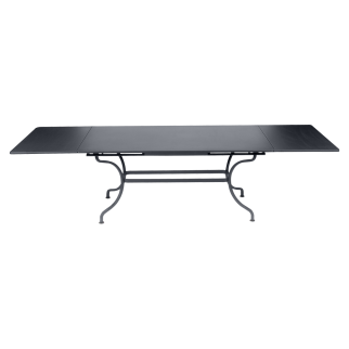 Table acier ROMANE – 2m/3m x 1m - Carbone