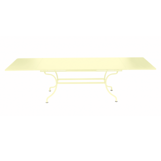 Table acier ROMANE – 2m/3m x 1m - Citron Givré