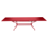 Table acier ROMANE – 2m/3m x 1m - Coquelicot