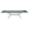 Table acier ROMANE – 2m/3m x 1m - Gris Orage