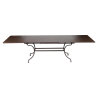 Table acier ROMANE – 2m/3m x 1m - Rouille