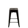 Tabouret bistrot noir