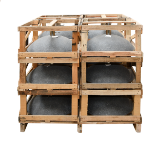 Pied granite et acier pr parasol...