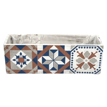 Jardinière carreaux de ciment