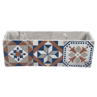 Jardinière carreaux de ciment
