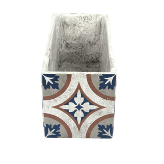 Jardinière carreaux de ciment