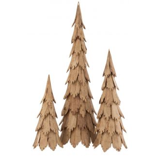 Sapin de Noel bois naturel