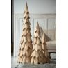 Sapin de Noel morceaux bois - Ø35 X H120 cm