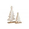 Sapin de noel bois - L18 X H31 cm