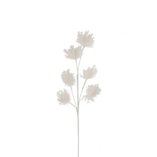 Branche pin enneigée blanc - H64 cm
