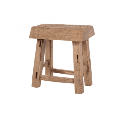 Tabouret en teck