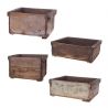 caisse vintage en bois