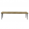 Table - banc en bois de manguier L165 cm