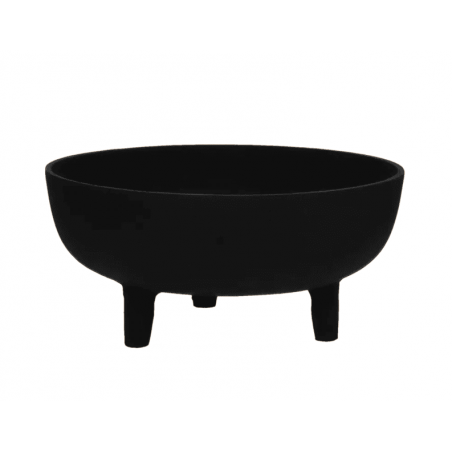 Coupe métal noir Ø25 cm pomax