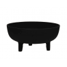 Coupe métal noir Ø25 cm pomax