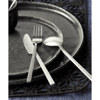 Set de 24 couverts argent écaillés