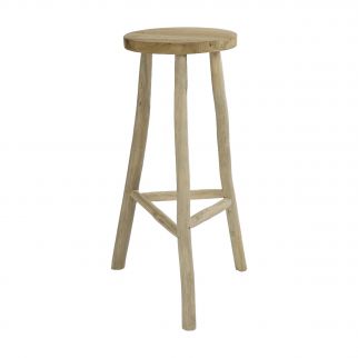 Tabouret en teck INSULA -...
