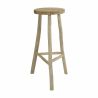 Tabouret de bar teck