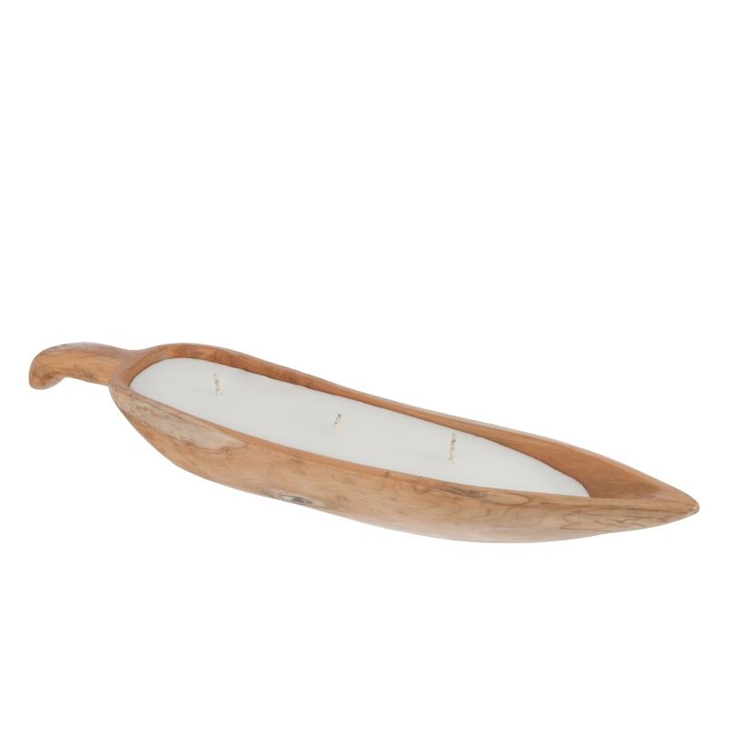 Bougie bois flotté – L75 X H8 cm