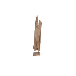 Racine de teck sur pied H100/110 cm