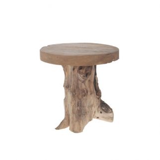 Tabouret en teck