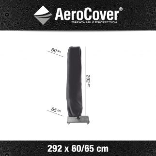 Housse de protection pour salon de jardin d'angle L255 cm AEROCOVER