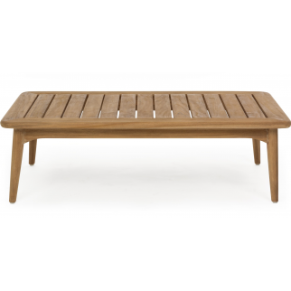 table basse rectangle, table basse en teck, table en bois