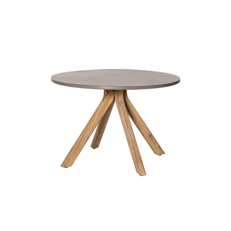 table basse ronde en bois
