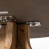 Table basse en bois Ø60 cm - Lagos
