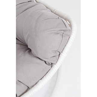 Fauteuil suspendu sur pied blanc - Amirante