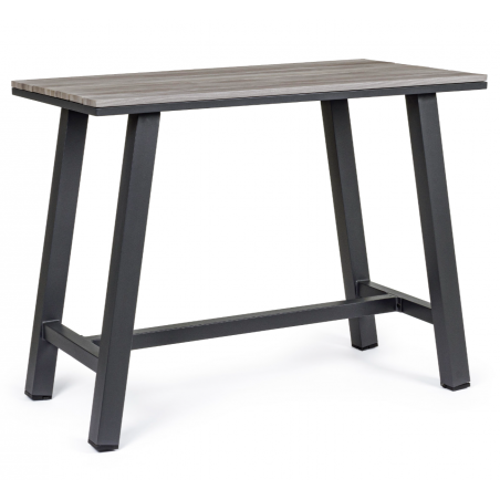Table haute exterieur gris Table haute exterieur gris