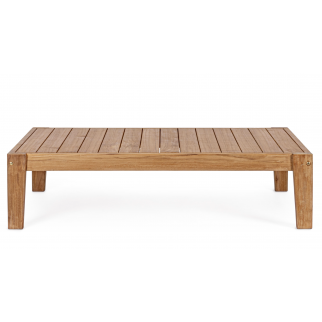 table basse salon extérieur teck