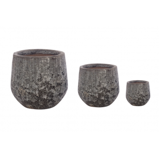 Pot en argile Antique H 38 cm
